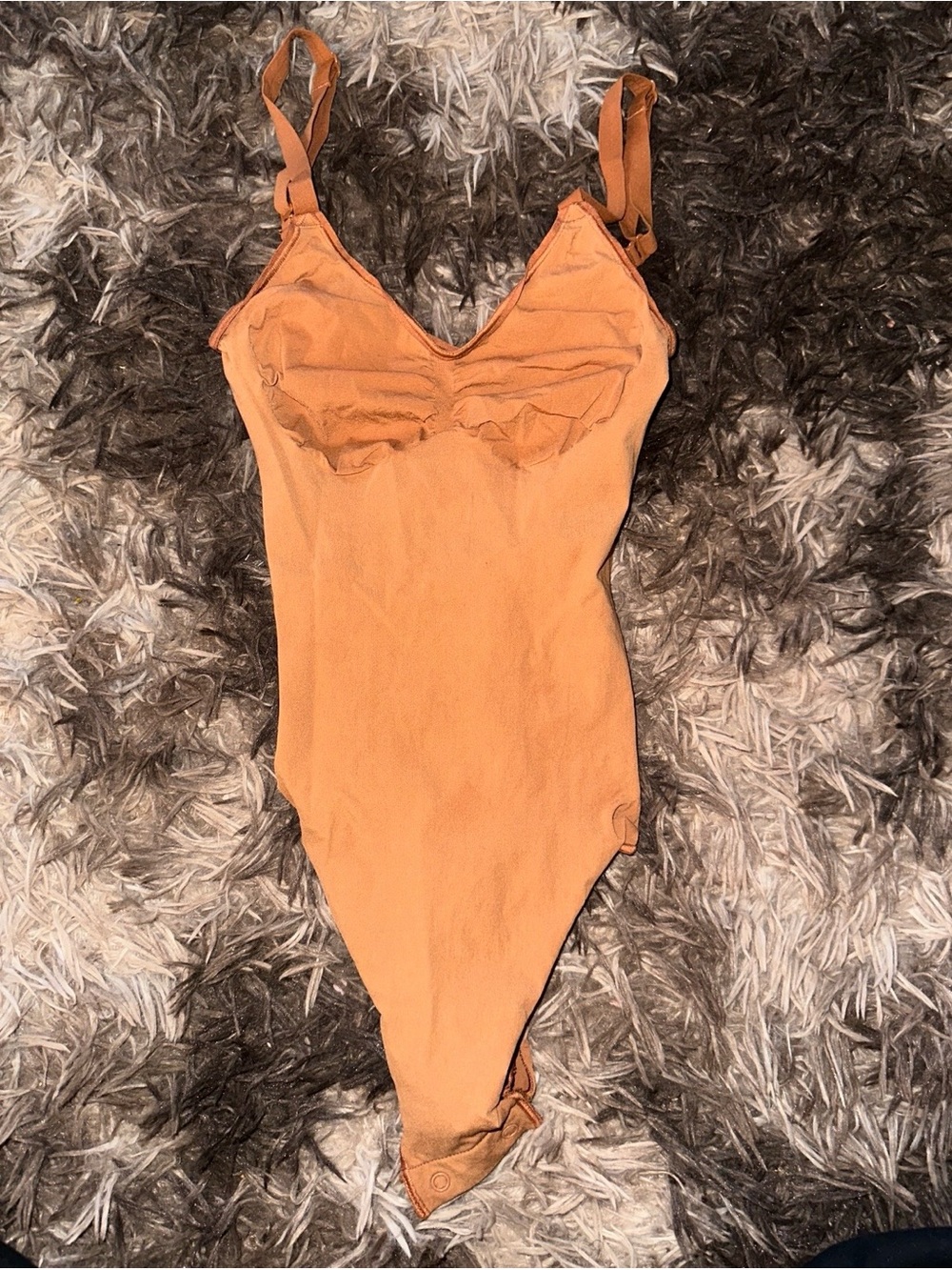 Seamless Rust-Tan Bodysuit - Women Intimates & Sleepwear